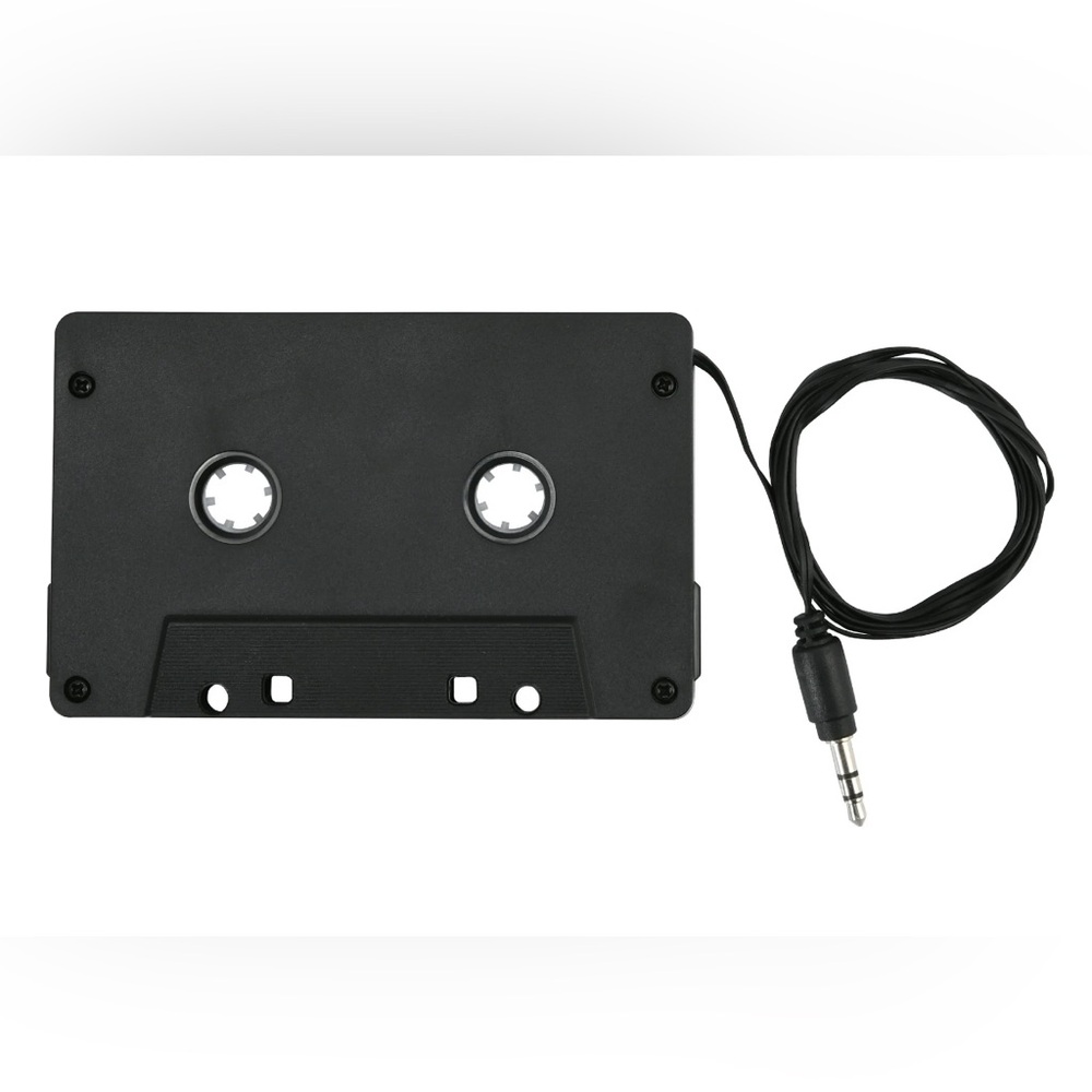 Black Audio Cassette Adapter